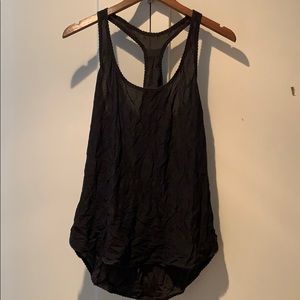 Lululemon black singlet